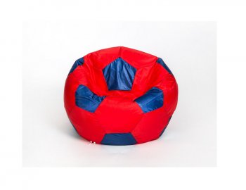 Кресло-мешок Мяч малый красно-синее в Лысьве - lysva.mebel-74.com | фото