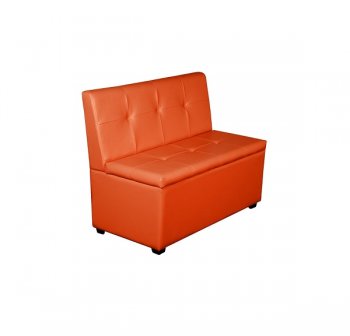 Кухонный диван Уют 1400 Оранжевый в Лысьве - lysva.mebel-74.com | фото