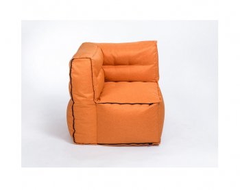 Модульное кресло Комфорт Колор угловое оранжевое в Лысьве - lysva.mebel-74.com | фото