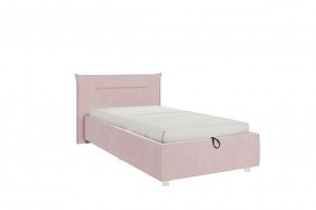АЛЬБА Кровать 0,9 с ПМ (нежно-розовый) в Лысьве - lysva.mebel-74.com | фото