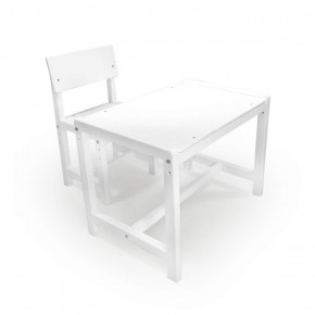 Детский растущий комплект стол и стул Я САМ "Лофт" (Белый, Белый) в Лысьве - lysva.mebel-74.com | фото