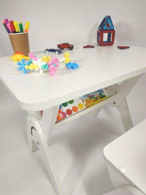 Детский растущий стол-парта и стул Я САМ "Умка" (Белый) в Лысьве - lysva.mebel-74.com | фото