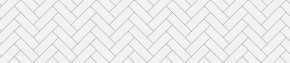 Фартук Метро керамик (белая) CPL пластик МДФ 6 мм в Лысьве - lysva.mebel-74.com | фото