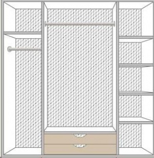Спальный гарнитур Роза (шкаф 4-х дверный) в Лысьве - lysva.mebel-74.com | фото