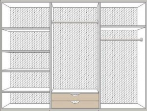 Спальный гарнитур Роза (шкаф 6-ти дверный) в Лысьве - lysva.mebel-74.com | фото