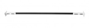 Турник раздвижной 1250-1500 цв. белый-черный FLEXTER PROFI в Лысьве - lysva.mebel-74.com | фото