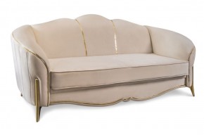 Комплект мягкой мебели Lara 3-1-1 с раскладным механизмом (бежевый/золото) в Лысьве - lysva.mebel-74.com | фото