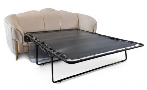 Комплект мягкой мебели Lara 3-1-1 с раскладным механизмом (бежевый/золото) в Лысьве - lysva.mebel-74.com | фото