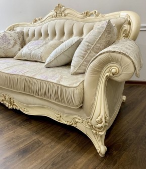 Комплект мягкой мебели Мона Лиза (крем) с раскладным механизмом в Лысьве - lysva.mebel-74.com | фото