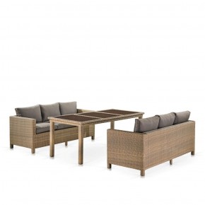 Комплект плетеной мебели T365/S65B-W65 Light Brown в Лысьве - lysva.mebel-74.com | фото