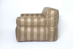 Кресло бескаркасное Уют полоса (Коричневый) в Лысьве - lysva.mebel-74.com | фото