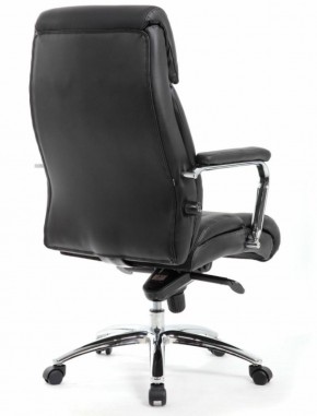Кресло BRABIX PREMIUM "Phaeton EX-502" (кожа с компаньоном, хром, черное) 530882 в Лысьве - lysva.mebel-74.com | фото