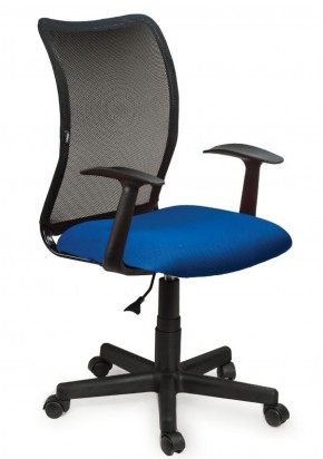 Кресло BRABIX "Spring MG-307", с подлокотниками, комбинированное синее/черное TW, 531404 в Лысьве - lysva.mebel-74.com | фото