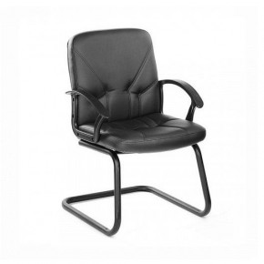 Кресло ЧИП ультра 365 (черный) на полозьях в Лысьве - lysva.mebel-74.com | фото