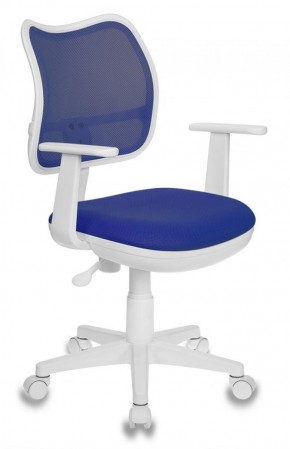 Кресло детское Бюрократ CH-W797/BL/TW-10 синий в Лысьве - lysva.mebel-74.com | фото