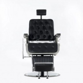 Кресло для барбершопа Barneo 31836E откидная спинка черное в Лысьве - lysva.mebel-74.com | фото