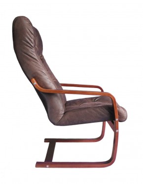 Кресло для отдыха (пружинка) Магнат 102-З-Ш замша ШОКОЛАД в Лысьве - lysva.mebel-74.com | фото