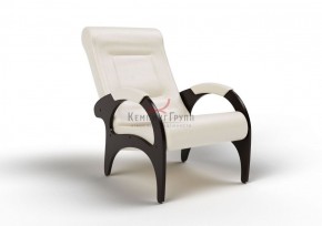 Кресло для отдыха Римини 19-К-КР (экокожа/венге) КРЕМ в Лысьве - lysva.mebel-74.com | фото