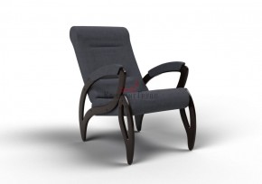 Кресло для отдыха Зельден 20-Т-ГР (ткань/венге) ГРАФИТ в Лысьве - lysva.mebel-74.com | фото