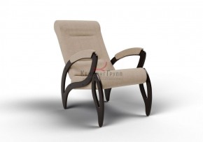 Кресло для отдыха Зельден 20-Т-П (ткань/венге) ПЕСОК в Лысьве - lysva.mebel-74.com | фото
