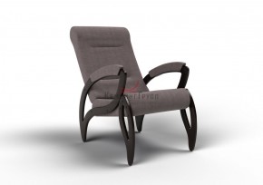 Кресло для отдыха Зельден 20-Т-ГР (ткань/венге) ГРАФИТ в Лысьве - lysva.mebel-74.com | фото