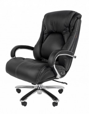 Кресло для руководителя CHAIRMAN 402 (Кожа) Черное в Лысьве - lysva.mebel-74.com | фото