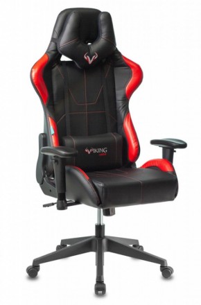 Кресло игровое Бюрократ VIKING 5 AERO RED черный/красный в Лысьве - lysva.mebel-74.com | фото