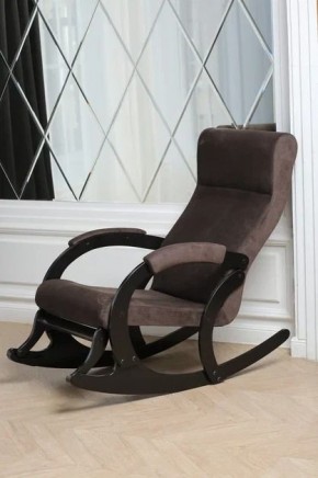 Кресло-качалка МАРСЕЛЬ 33-Т-AC (кофе) в Лысьве - lysva.mebel-74.com | фото