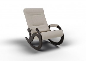 Кресло-качалка Вилла 11-Т-ГР (ткань/венге) ГРАФИТ в Лысьве - lysva.mebel-74.com | фото