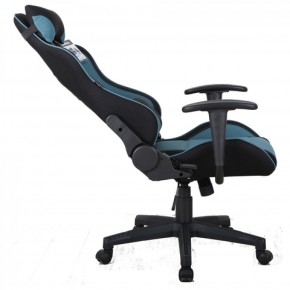 Кресло компьютерное BRABIX "GT Racer GM-100" (черное/голубое) 531818 в Лысьве - lysva.mebel-74.com | фото