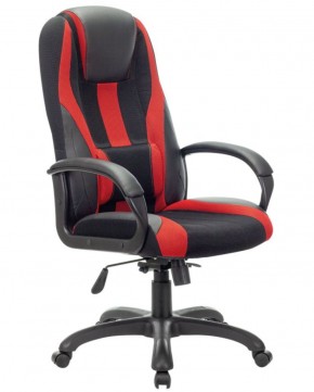 Кресло компьютерное BRABIX PREMIUM "Rapid GM-102" (экокожа/ткань, черное/красное) 532107 в Лысьве - lysva.mebel-74.com | фото