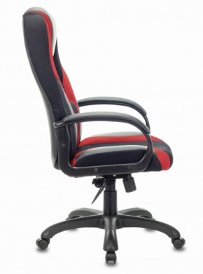 Кресло компьютерное BRABIX PREMIUM "Rapid GM-102" (экокожа/ткань, черное/красное) 532107 в Лысьве - lysva.mebel-74.com | фото