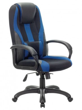 Кресло компьютерное BRABIX PREMIUM "Rapid GM-102" (экокожа/ткань, черное/синее) 532106 в Лысьве - lysva.mebel-74.com | фото