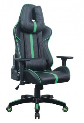 Кресло компьютерное BRABIX "GT Carbon GM-120" (черное/зеленое) 531929 в Лысьве - lysva.mebel-74.com | фото