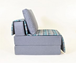 Кресло-кровать бескаркасное Харви (серый-квадро азур) в Лысьве - lysva.mebel-74.com | фото