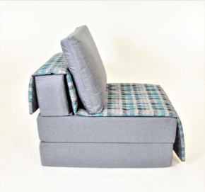 Кресло-кровать бескаркасное Харви (серый-квадро азур) в Лысьве - lysva.mebel-74.com | фото