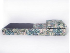 Кресло-кровать-пуф бескаркасное Окта (Велюр принт 2) в Лысьве - lysva.mebel-74.com | фото