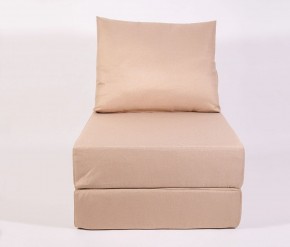 Кресло-кровать-пуф бескаркасное Прайм (Бежевый песочный) в Лысьве - lysva.mebel-74.com | фото