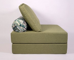 Кресло-кровать-пуф бескаркасное Прайм (Оливковый) в Лысьве - lysva.mebel-74.com | фото