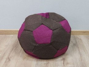 Кресло-мешок Мяч S (Savana Chocolate-Savana Berry) в Лысьве - lysva.mebel-74.com | фото