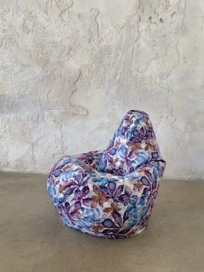 Кресло-мешок Цветы XXXL в Лысьве - lysva.mebel-74.com | фото