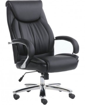 Кресло офисное BRABIX PREMIUM "Advance EX-575" (хром, экокожа, черное) 531825 в Лысьве - lysva.mebel-74.com | фото