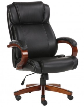 Кресло офисное BRABIX PREMIUM "Magnum EX-701" (дерево, рециклированная кожа, черное) 531827 в Лысьве - lysva.mebel-74.com | фото