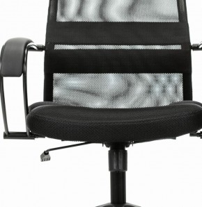 Кресло офисное BRABIX PREMIUM "Stalker EX-608 PL" (ткань-сетка/кожзам, черное) 532090 в Лысьве - lysva.mebel-74.com | фото