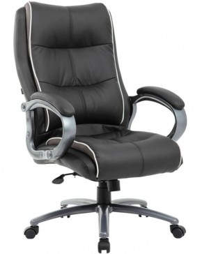 Кресло офисное BRABIX PREMIUM "Strong HD-009" (экокожа черная, ткань серая) 531945 в Лысьве - lysva.mebel-74.com | фото