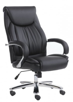Кресло офисное BRABIX "Advance EX-575" (хром/экокожа/черное) 531825 в Лысьве - lysva.mebel-74.com | фото