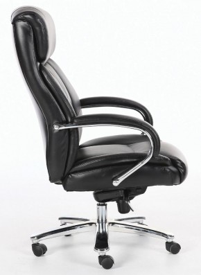Кресло офисное BRABIX "Direct EX-580" (хром/рециклированная кожа/черное) 531824 в Лысьве - lysva.mebel-74.com | фото