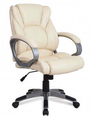 Кресло офисное BRABIX "Eldorado EX-504", экокожа, бежевое, 531167 в Лысьве - lysva.mebel-74.com | фото
