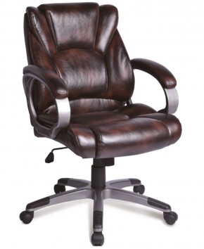 Кресло офисное BRABIX "Eldorado EX-504" (коричневое) 530875 в Лысьве - lysva.mebel-74.com | фото