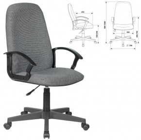 Кресло офисное BRABIX "Element EX-289", ткань, серое, 532093 в Лысьве - lysva.mebel-74.com | фото